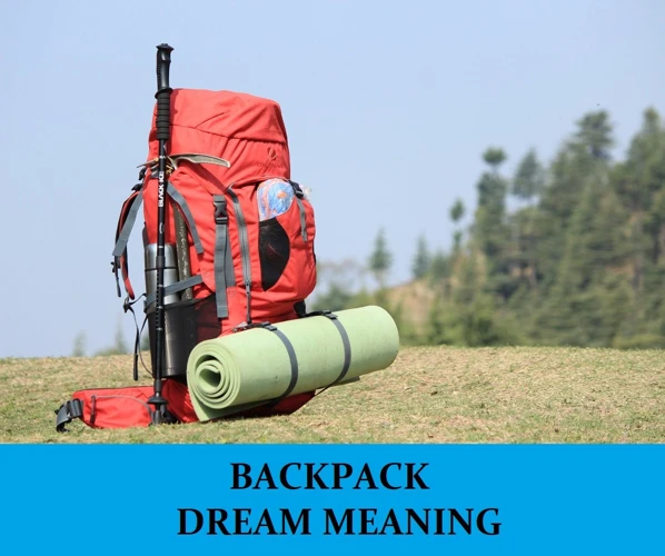 Symbolism Of Backpacks