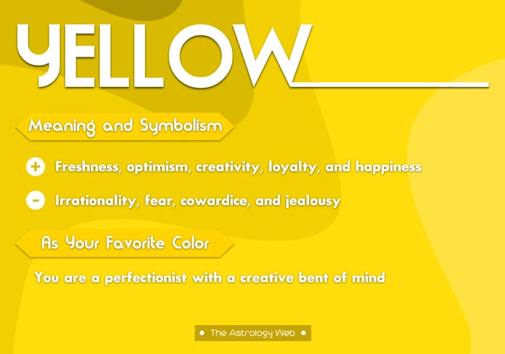 Symbolism Of Yellow