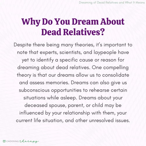 The Meaning Behind Dreaming Of A Dead Person
