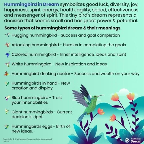 The Significance Of Hummingbirds In Dreams