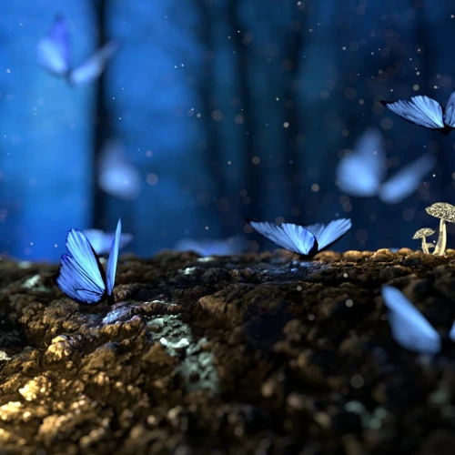 The Symbolic Meaning Of Blue Butterflies