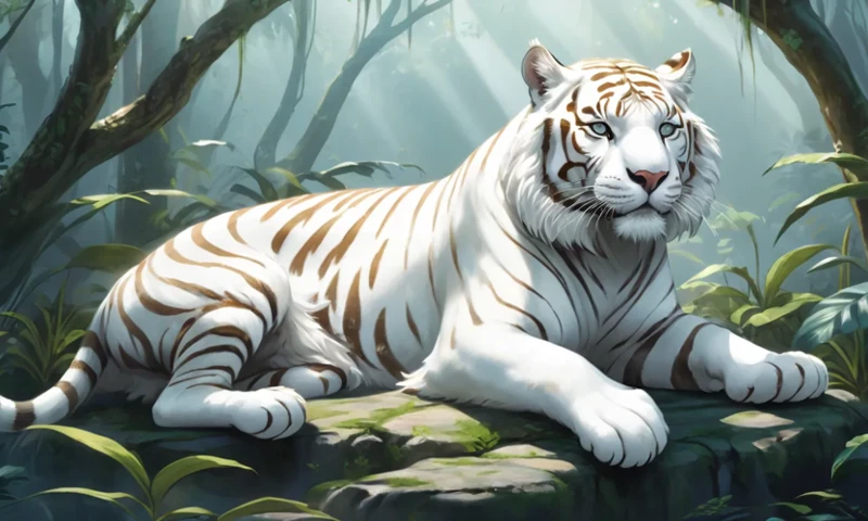 Dream White Tiger Meaning | SignsMystery