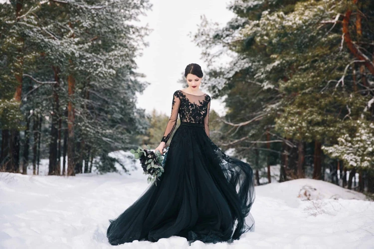 The Symbolism Of A Black Wedding Dress