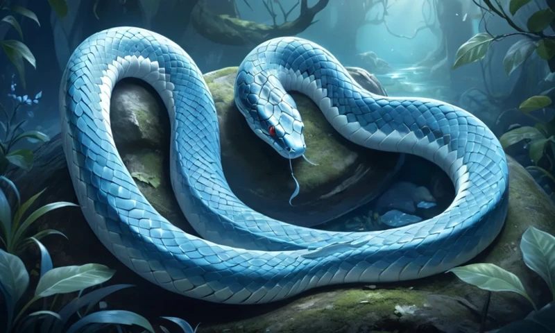 Understanding The Symbolism Of A Blue Snake