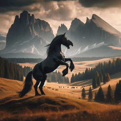 Unveiling The Symbolism Of A Black Horse In Dreams