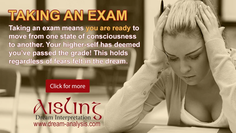 What Does It Mean To Dream About Taking A Test?